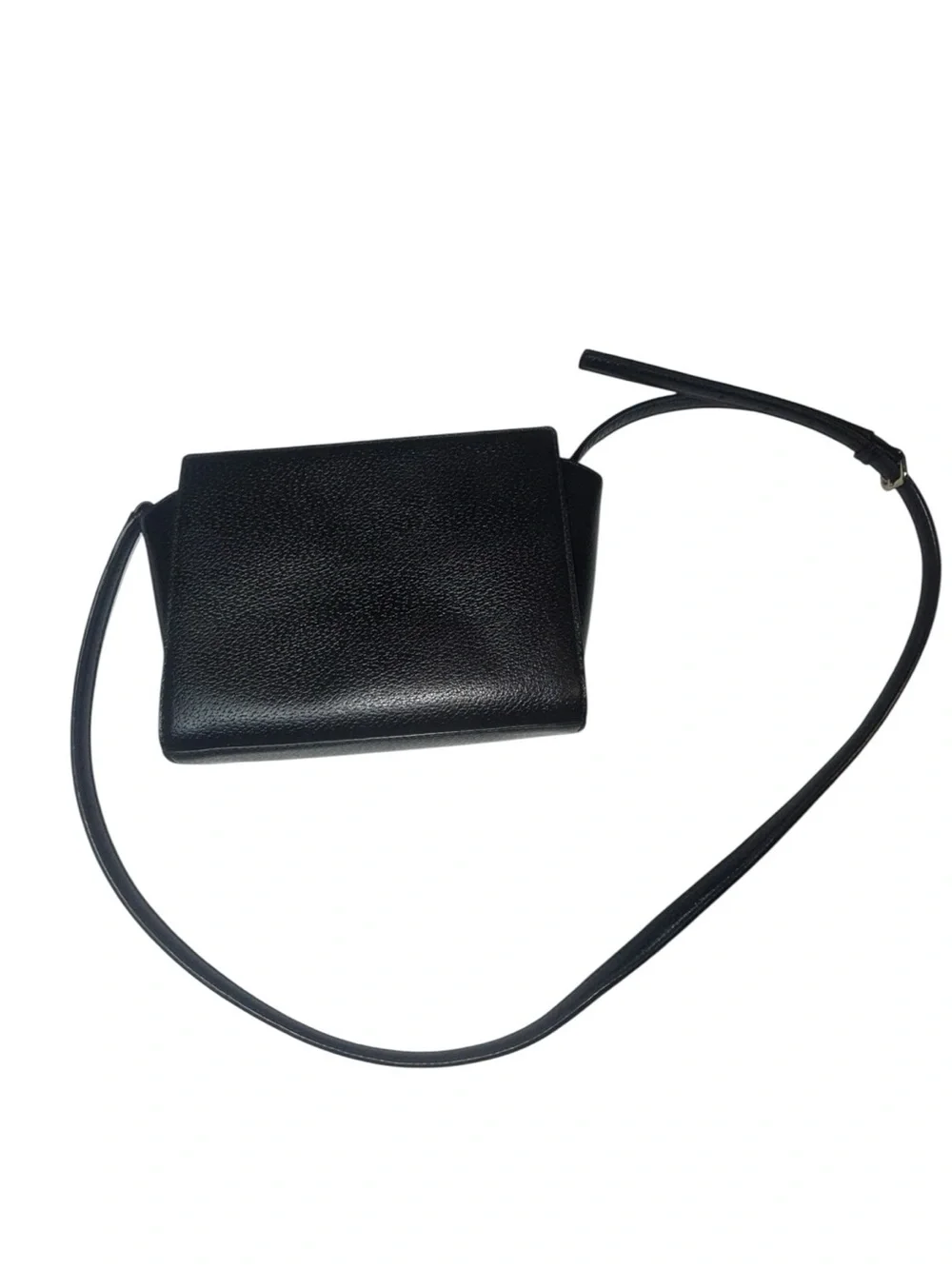 kate spade Black Pebbled Leather Small Crossbody Shoulder Bag